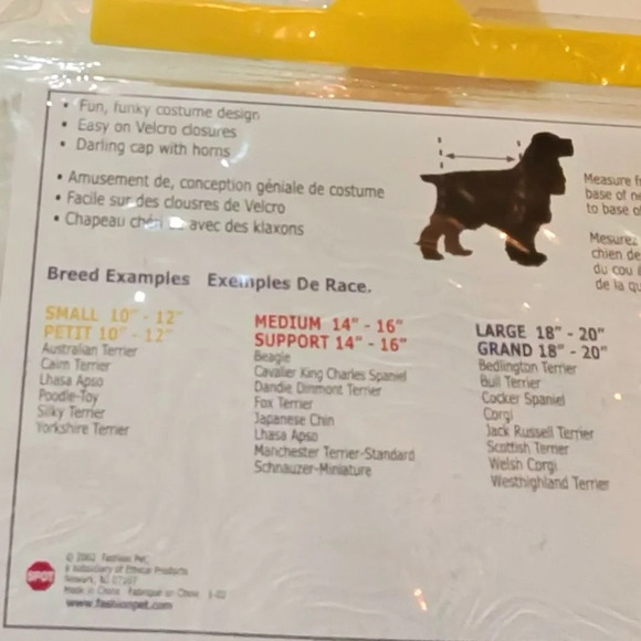 Cow Print Dog Halloween Costume Small - Picture 5 of 5